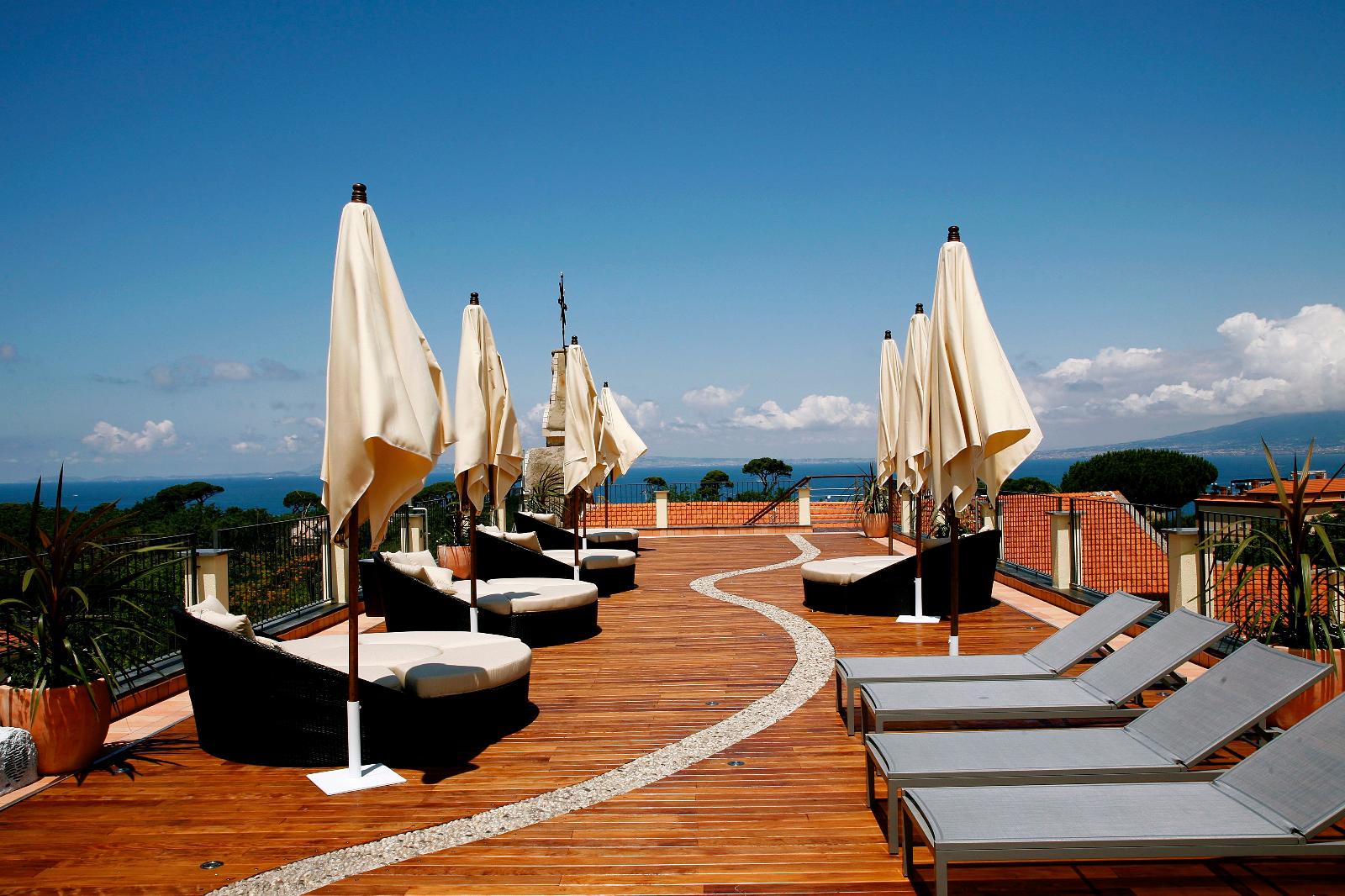 rooftop terrace Sorrento