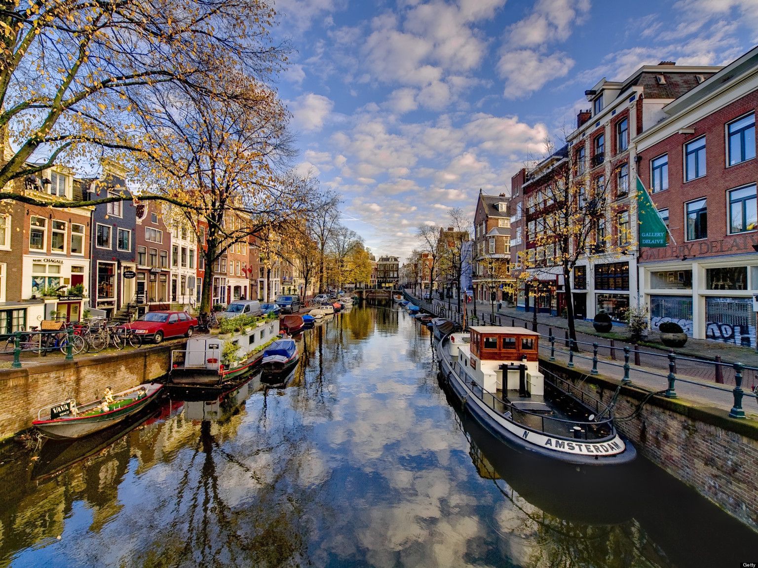 canal in Amsterdam