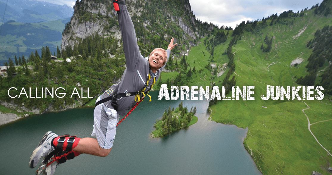 Adrenaline Junkies, Thrill seekers, cliff jumping, Switzerland, Czech Republic, mountains, fun, Europe, Bus2Alps