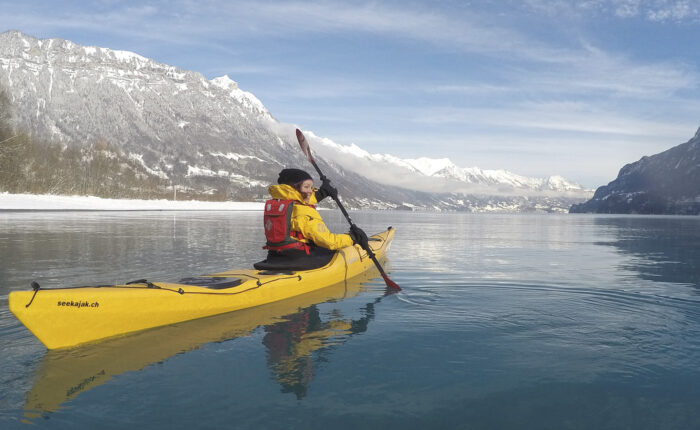 Winter Kayak in Interlaken